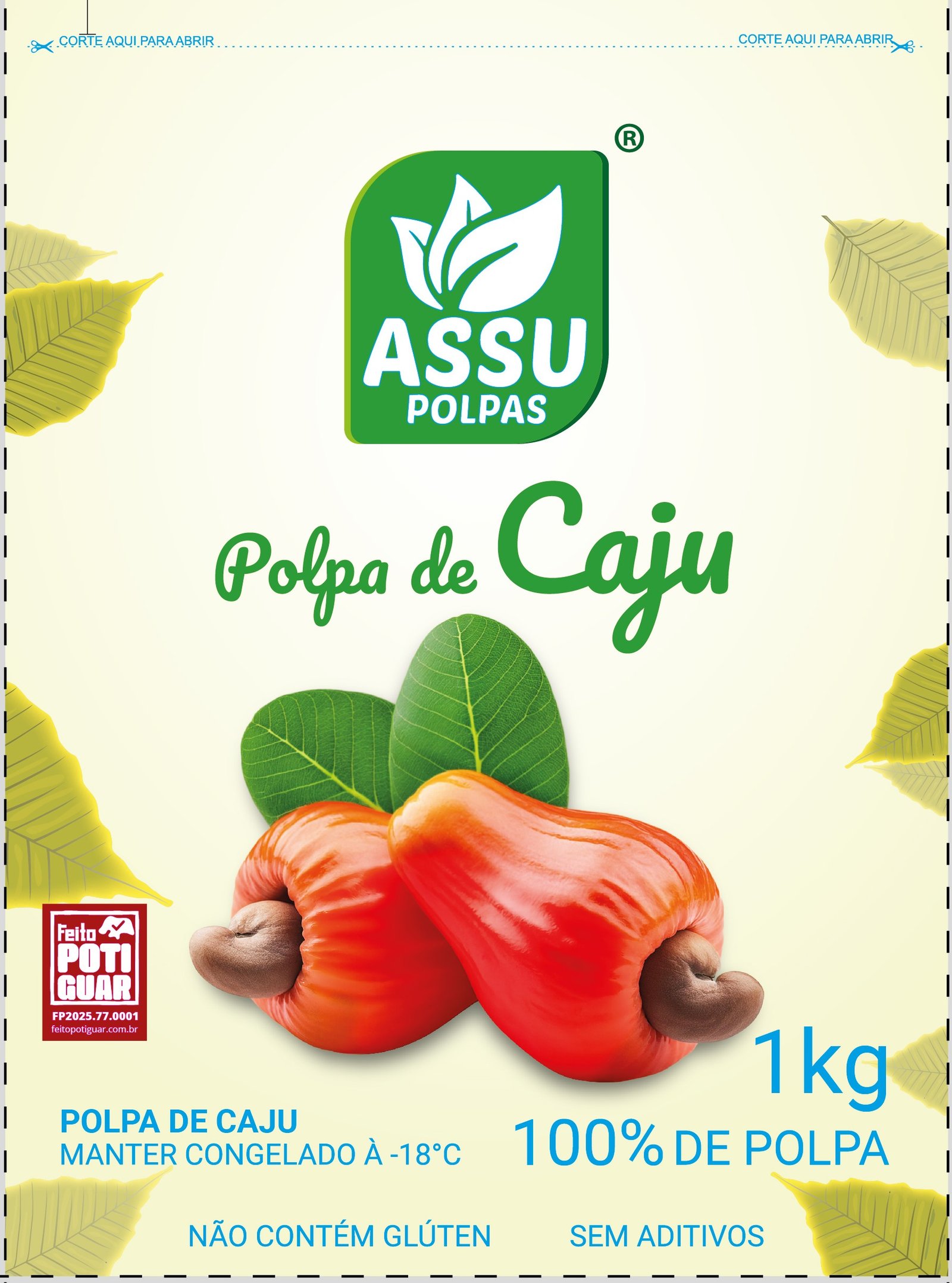 Polpa de Cajú