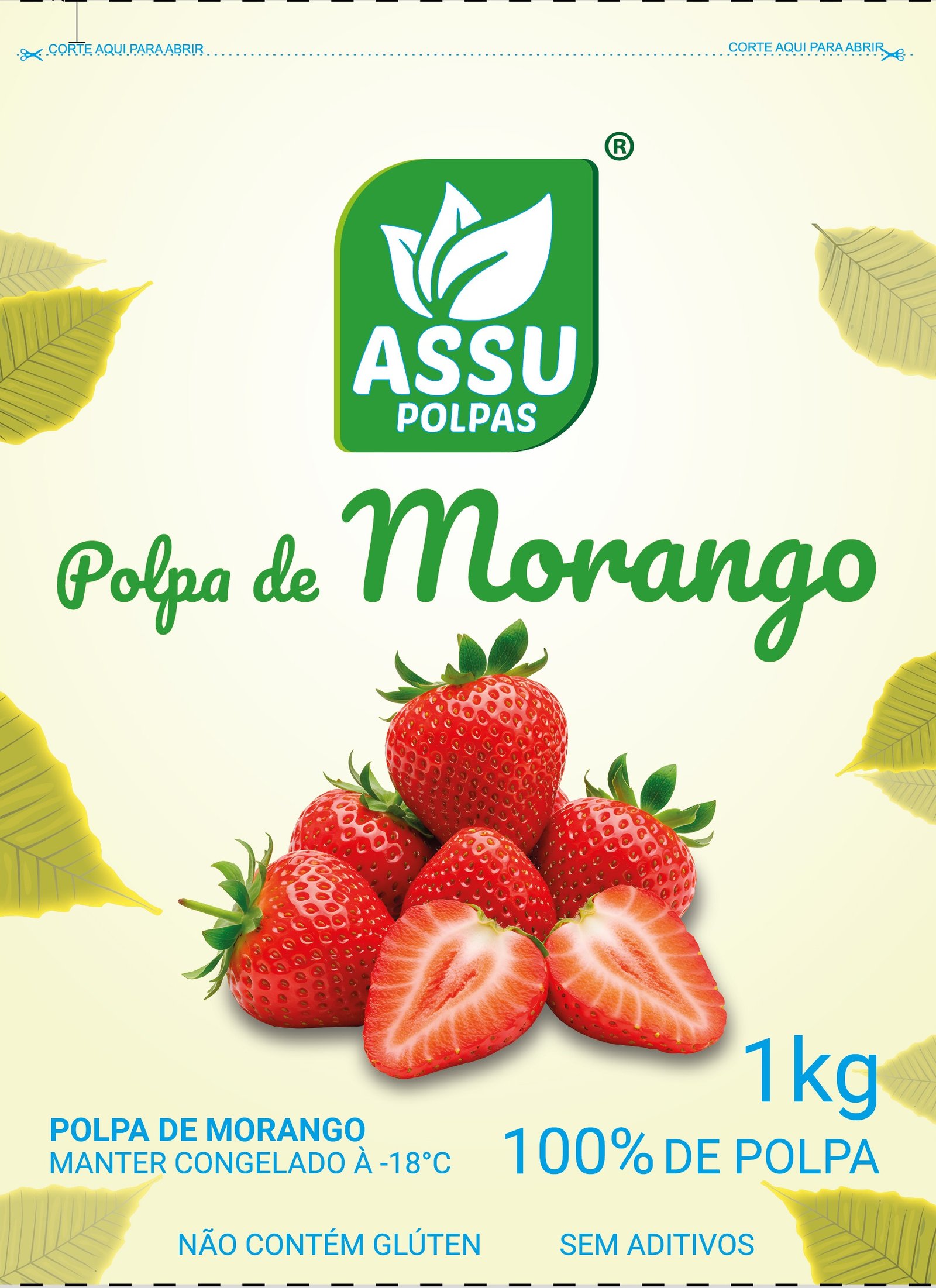 Polpa de Morango